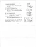 Preview for 9 page of Riccar R-1850 Operation Manual