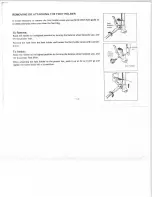 Preview for 15 page of Riccar R-1850 Operation Manual