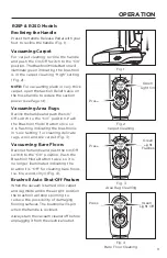 Предварительный просмотр 11 страницы Riccar R25D Owner'S Manual