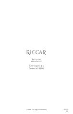 Предварительный просмотр 76 страницы Riccar R25D Owner'S Manual