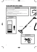 Предварительный просмотр 2 страницы Riccar RC-705D Owner'S Manual