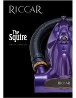 Riccar SQUIRE Owner'S Manual предпросмотр