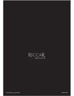 Preview for 12 page of Riccar Starbright Owner'S Manual