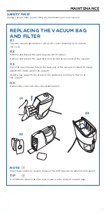 Предварительный просмотр 9 страницы Riccar SUPRAQUIK RSQ1 Manual