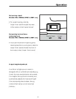 Предварительный просмотр 11 страницы Riccar Vibrance VIB Owner'S Manual