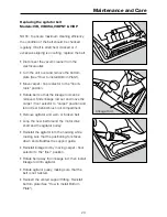 Предварительный просмотр 25 страницы Riccar Vibrance VIB Owner'S Manual