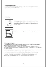 Preview for 12 page of Ricci RRTM180MWW User Manual