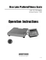 Rice Lake 140-10-7N Series Operation Instructions Manual предпросмотр