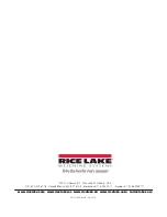 Предварительный просмотр 24 страницы Rice Lake 350-10-4 Operation Manual