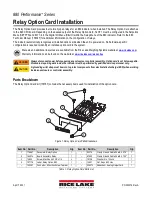 Rice Lake 880 Performance Series Installation Manual preview