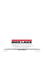 Предварительный просмотр 42 страницы Rice Lake BenchPro Series Operation Manual