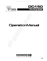 Rice Lake DIGI DC-150 Operation Manual предпросмотр