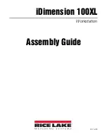 Preview for 2 page of Rice Lake iDimension 100XL Assembly Manual