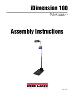 Preview for 1 page of Rice Lake IDIMENSION 20 Assembly Instructions Manual