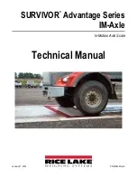 Предварительный просмотр 1 страницы Rice Lake IM-Axle Technical Manual