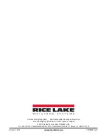 Preview for 46 page of Rice Lake LaserLight Series Installation Manual