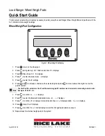 Rice Lake Load Range Quick Start Manual preview