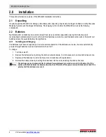 Preview for 8 page of Rice Lake Port-A-Weigh Plus MSI-4300 Technical Manual