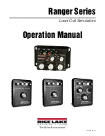 Rice Lake Ranger 1 Operation Manual preview