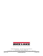 Preview for 32 page of Rice Lake RL-350-5 Technical Manual