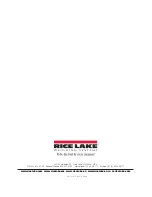 Предварительный просмотр 16 страницы Rice Lake RL-MCS Operation Instructions Manual