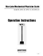 Предварительный просмотр 1 страницы Rice Lake RL-MPS Operation Instructions Manual