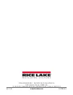 Предварительный просмотр 28 страницы Rice Lake RL1200 Installation & Operation Manual