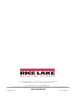 Preview for 88 page of Rice Lake SCT-1100 Technical Manual