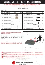 Предварительный просмотр 1 страницы Rich Context KWS0059-WM Assembly Instructions