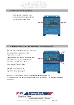 Предварительный просмотр 26 страницы Rich electric Invertek CombiPlus User Manual