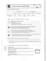 Preview for 20 page of Rich Way ALKAL-LIFE 7000sL Operation Manual