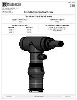 Richards Cold Shrink R-800 Installation Instructions Manual preview