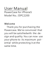 Предварительный просмотр 2 страницы RichardSolo PowerCase I5PC2200 User Manual