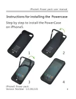 Предварительный просмотр 6 страницы RichardSolo PowerCase I5PC2200 User Manual