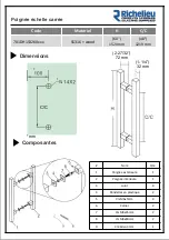 Preview for 3 page of Richelieu 701DH153260 Series Quick Start Manual