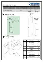 Предварительный просмотр 1 страницы Richelieu 701DH2R10324900 Quick Start Manual