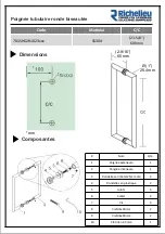 Preview for 3 page of Richelieu 701SHD2R1023 Series Installation Instructions