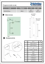 Preview for 3 page of Richelieu 705241232 Series Quick Start Manual