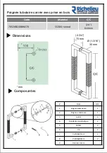 Preview for 3 page of Richelieu 70524SQ30BW170 Installation