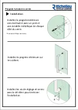 Preview for 4 page of Richelieu 705D2S1006 Series Installation