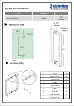 Richelieu 705D2S1008 Series Installation preview