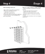 Предварительный просмотр 6 страницы Richelieu Classic CID32 Assembly And Instruction Manual