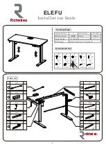 Предварительный просмотр 1 страницы Richelieu ELEFU Installation Manual