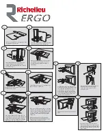 Preview for 2 page of Richelieu ERGO Sit2Stand 500S2SNVS30 Quick Start Manual