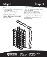 Предварительный просмотр 6 страницы Richelieu Modverre12 Assembly And Instruction Manual