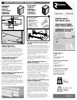 Preview for 1 page of Richelieu TA65150030 Assembly Instructions