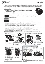 Preview for 1 page of Richell 80019 Instruction Manual