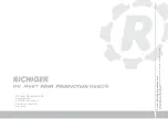 Предварительный просмотр 7 страницы Richiger R1090 Assembly Instructions Operator'S Manual Parts List