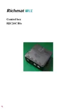 Предварительный просмотр 1 страницы Richmat HJC26C Ble Instruction Manual