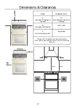 Предварительный просмотр 27 страницы Richmond 550DF Installation & User Manual